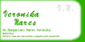 veronika mares business card